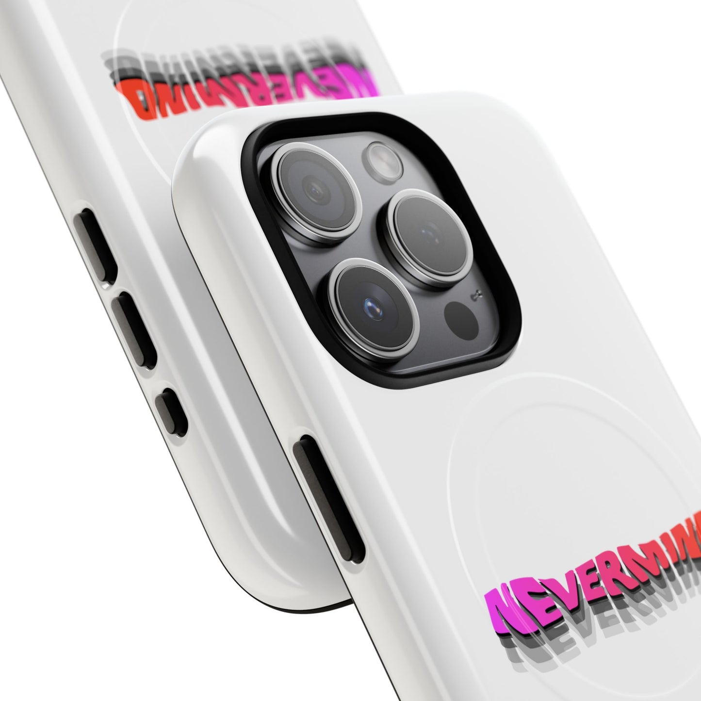 Wavy Groovy Typography Tough Magnetic Case