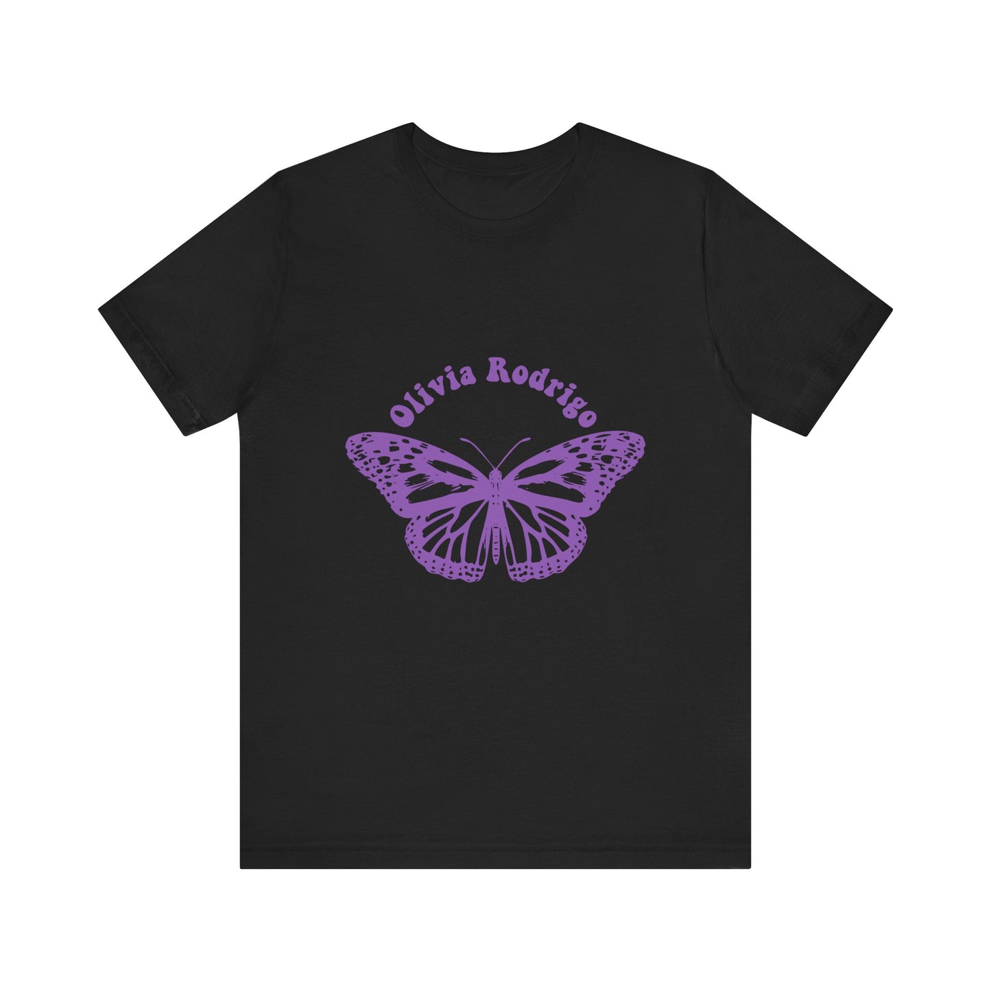 Olivia Rodrigo Unisex Jersey Short Sleeve Tee - With Butterfly