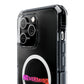 Wavy Groovy Typography Magnetic Clear Impact case