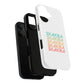Retro Pop Lines Tough Magnetic case