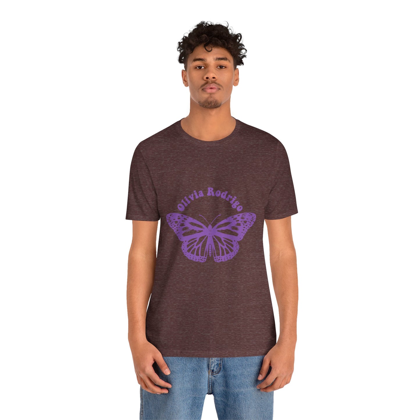 Olivia Rodrigo Unisex Jersey Short Sleeve Tee - With Butterfly