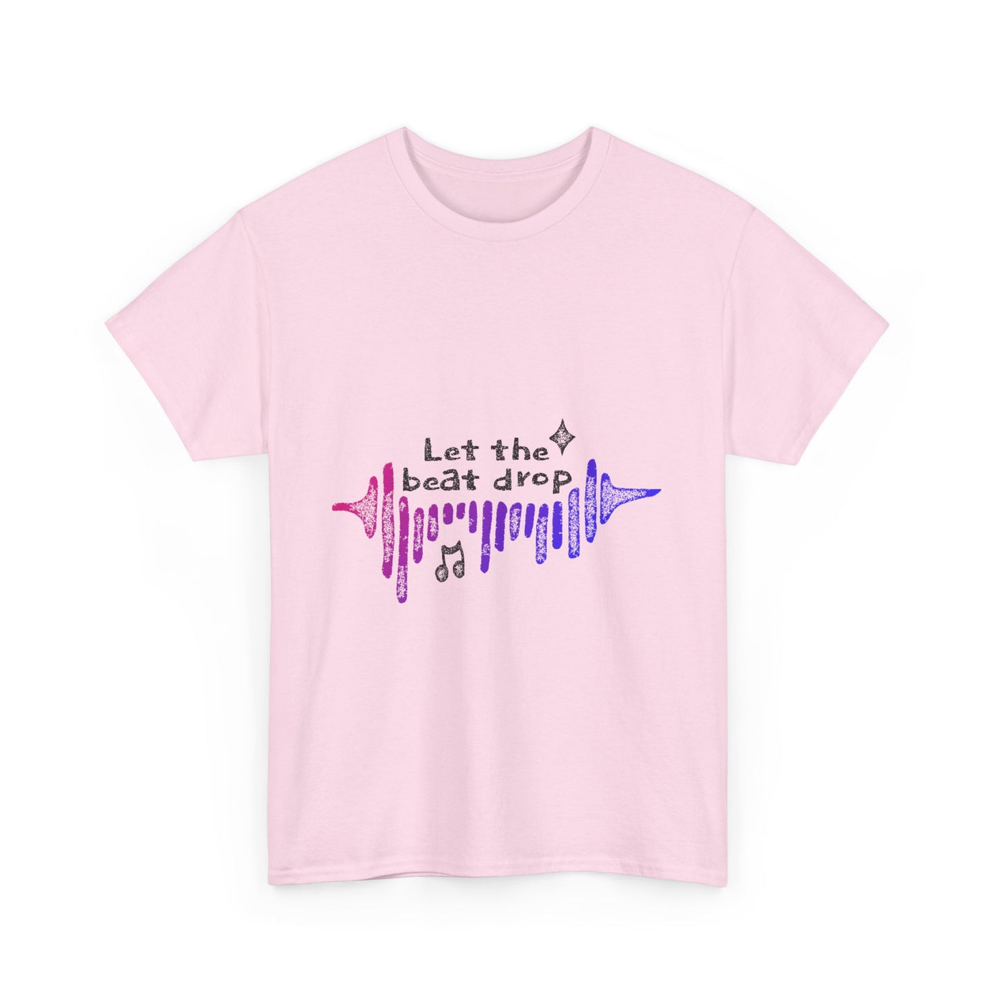 Bold Beats Visualizer Unisex Heavy cotton tee