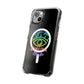 Vibrant Eye and Text Magnetic Clear Impact case