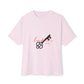 Cursive Spell “Houdini” Unisex Oversized Boxy Tee