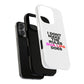 Retro Fade Letter Tough Magnetic Case