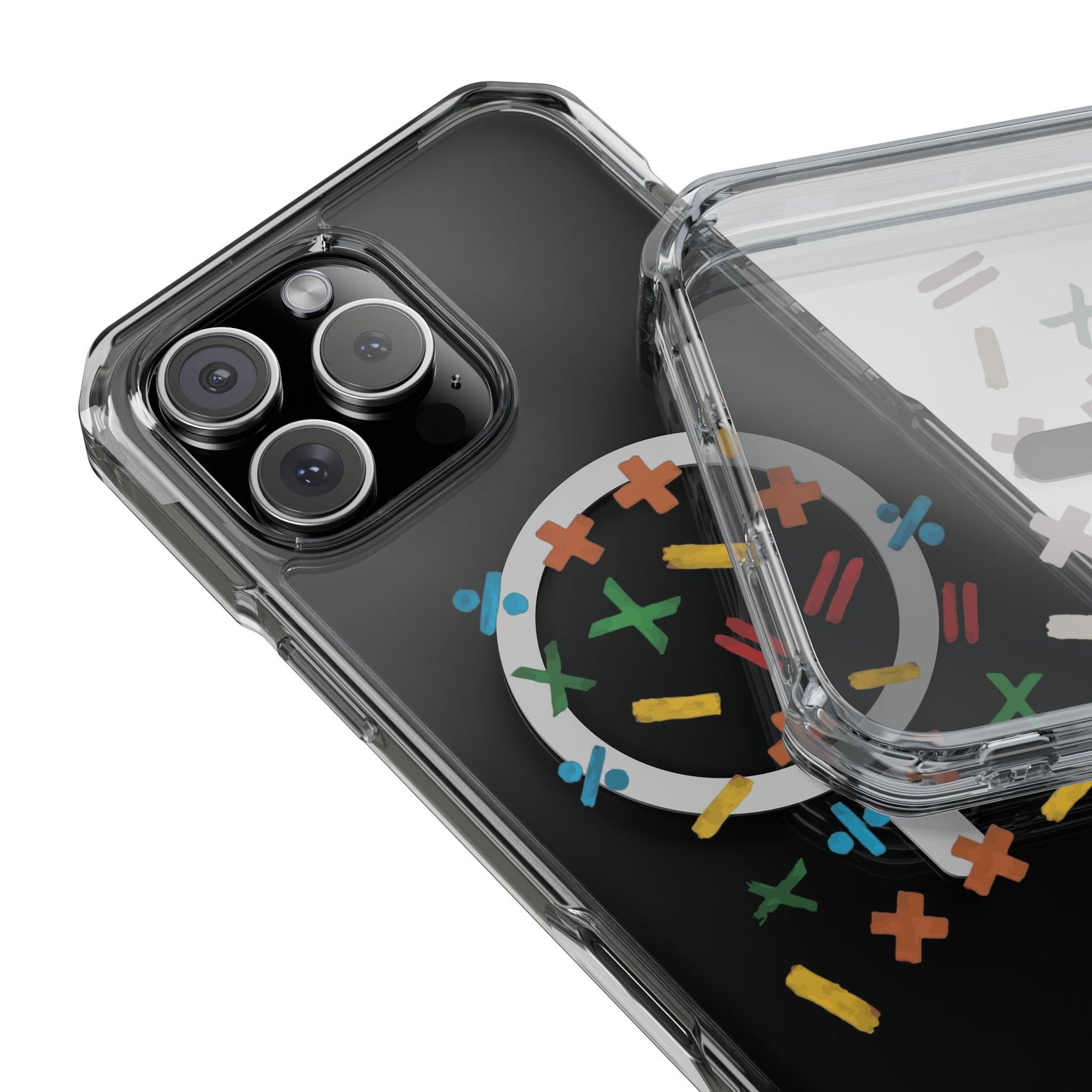 Minimalist Paw Print Magnetic Clear Impact Case