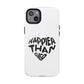 Happier Heart Lettering Tough Magnetic Case