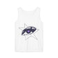 Purple Starry Eye-Dyed Tank Top