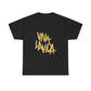 Golden Brush Script Unisex Cotton Tee