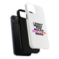 Retro Fade Letter Tough Magnetic Case