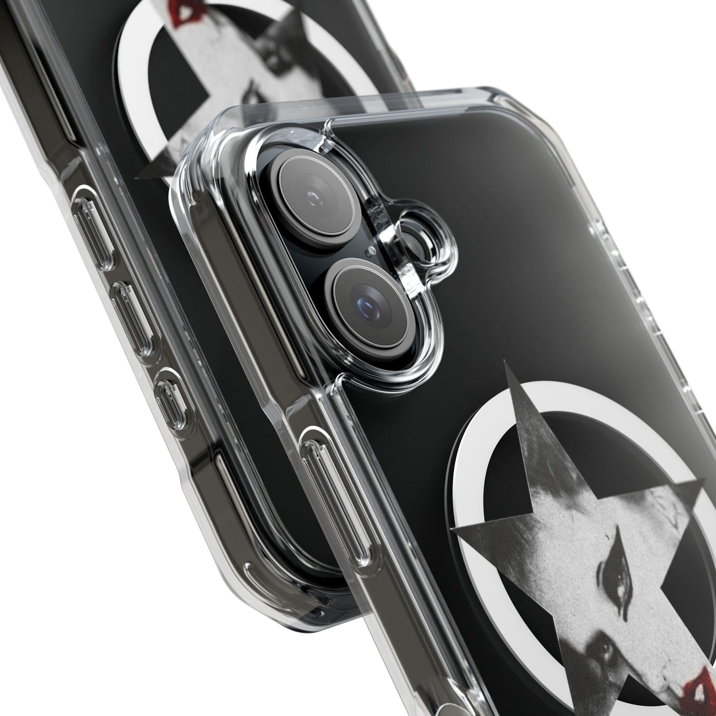 Born This Way Star Face Magnetic clear case