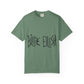 Twisted Ink Font Unisex Dyed T-shirt