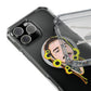 Cartoon Face with Sunflowers Magnetic Impact Case