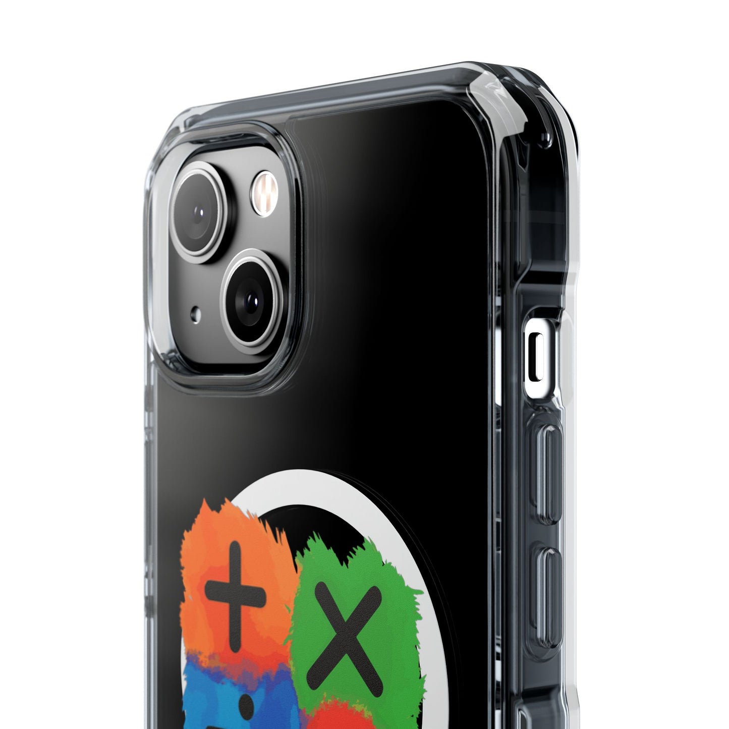 Orange Equals Symbol Magnetic Clear Impact Case