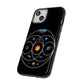 Premium Tough Case for iPhone 12 to 16 Pro Max Showcasing Coldplay’s Illustration Concept