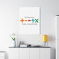 Matte Stretched Canvas, 1.25" Depth – Ed Sheeran Edition