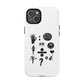 Ocean Wave with Heart Outline Tough Magnetic case