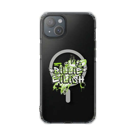 Grunge Angel Graffiti Magnetic Clear Impact Case
