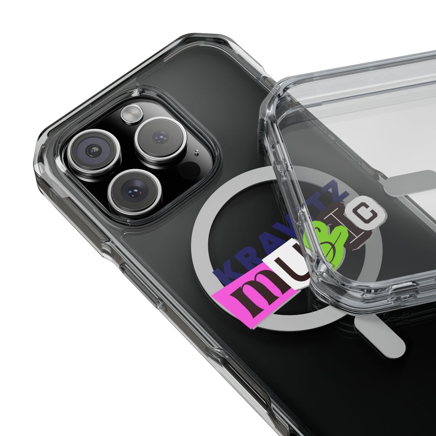 Mixed Tape Music Magnetic clear Impact case