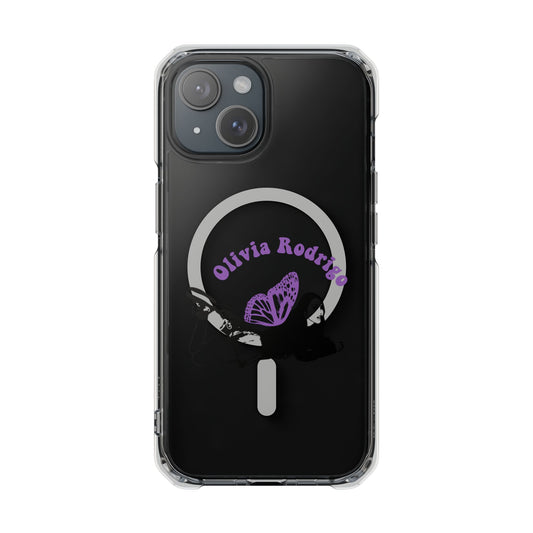 Olivia Rodrigo Butterfly Arc Magnetic Clear Impact Case