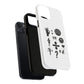 Ocean Wave with Heart Outline Tough Magnetic case