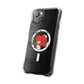 Abstract Guitar Sketch Magnetic Clear Impact Case