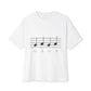 Signature Line Art-Unisex Oversized Tee