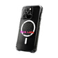 Retro Fade Letter Magnetic Clear Impact case
