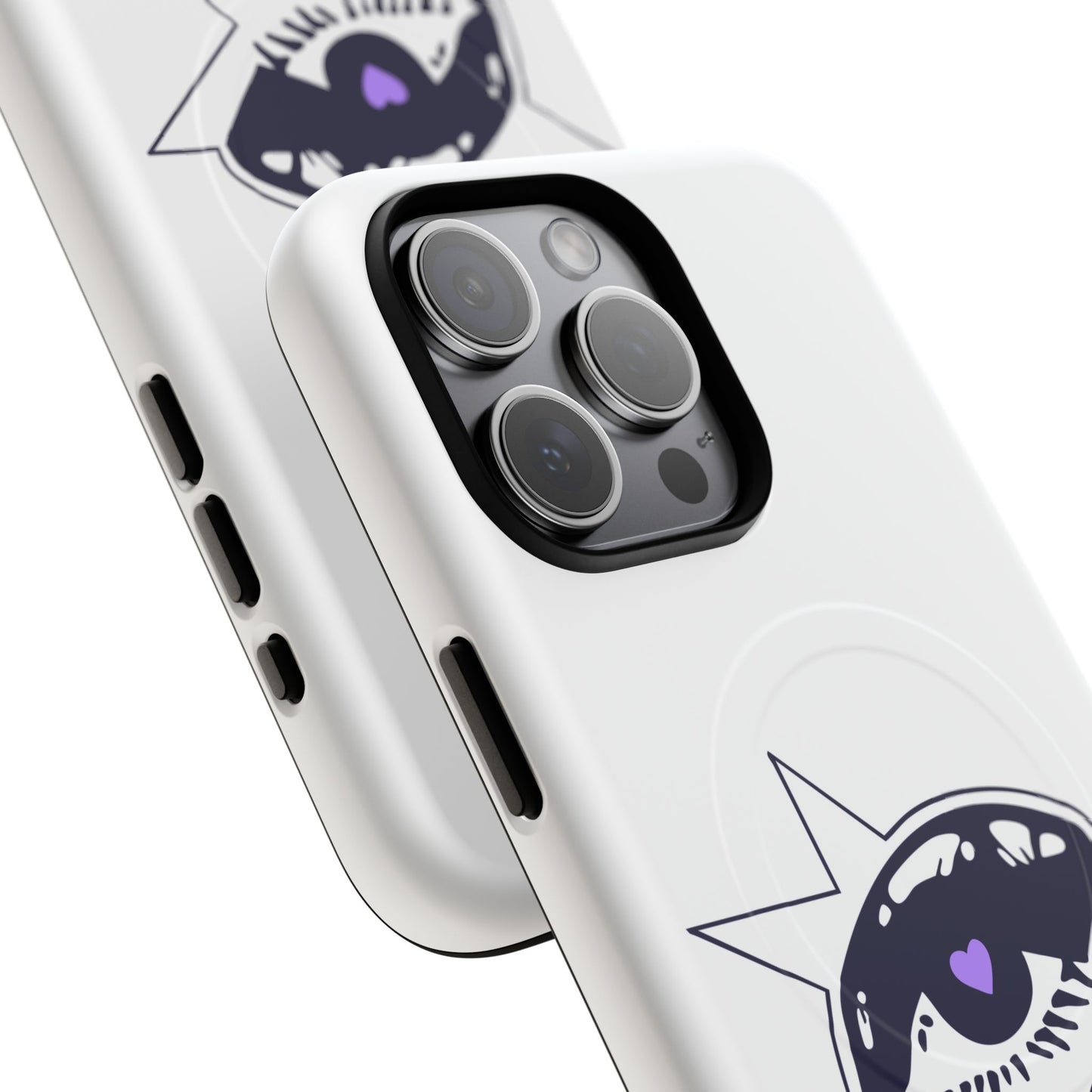 Purple Starry Eye Tough Magnetic phone case