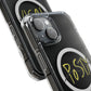 Abstract Black Barbed Wire Magnetic Impact Case