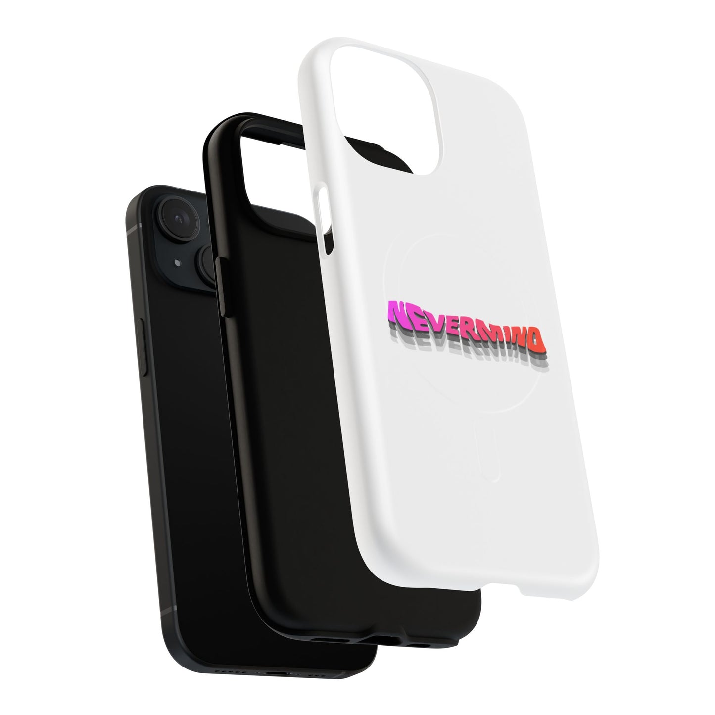 Wavy Groovy Typography Tough Magnetic Case