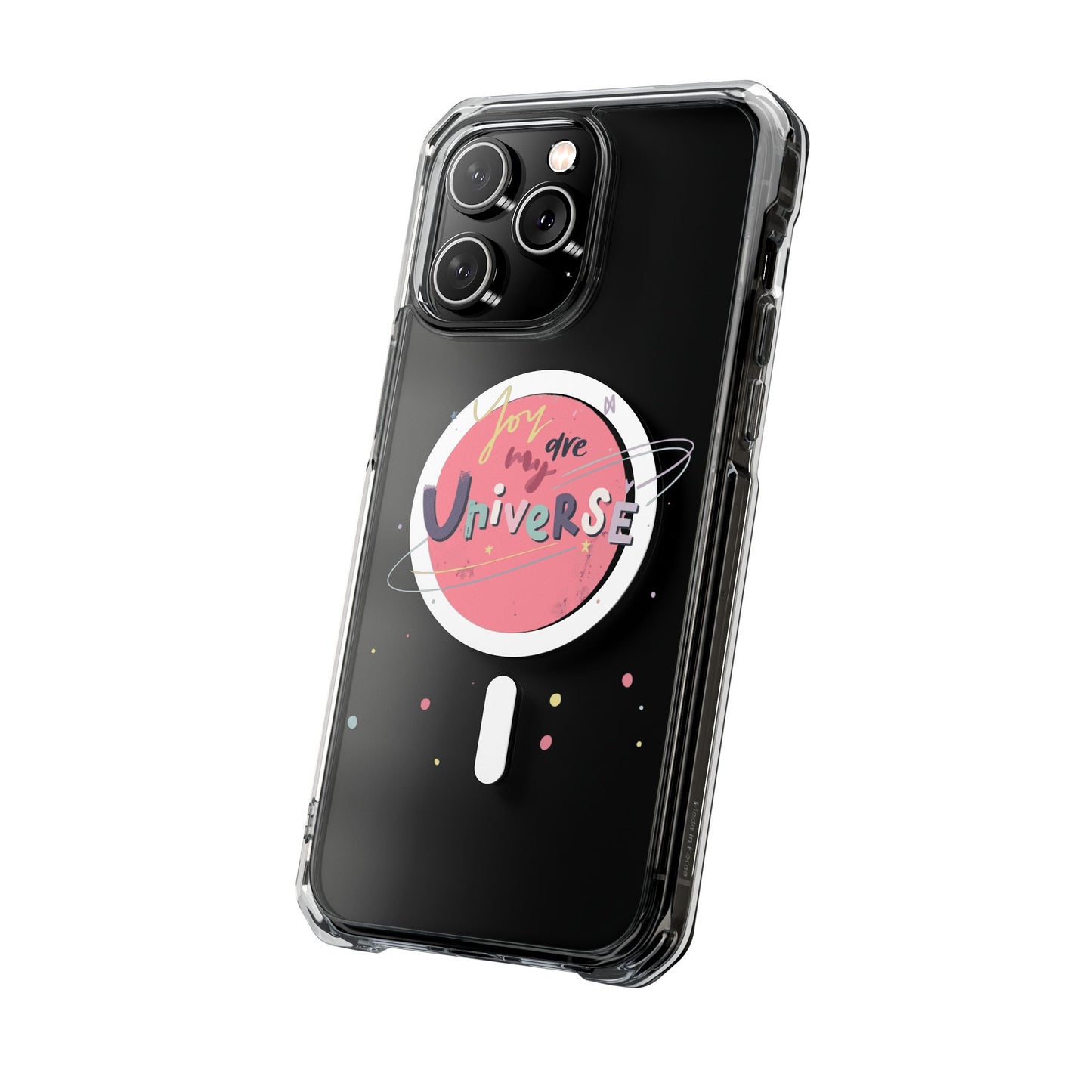 Pastel Planet & Universe Magnetic Clear Impact case