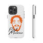 Tough iPhone Case (12–16 Pro Max) – Post Malone Name Design with Picture