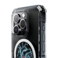 Electro Heart Illustration Magnetic Clear Impact case