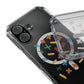 Minimalist Paw Print Magnetic Clear Impact Case