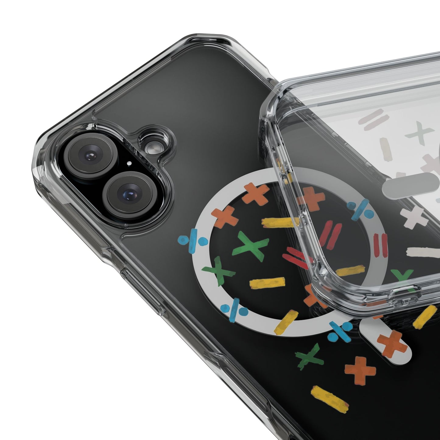 Minimalist Paw Print Magnetic Clear Impact Case