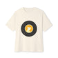 Crypto Rodeo Round Unisex Oversized Boxy Tee
