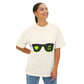 Neon Love Notes Unisex Oversized Boxy tee