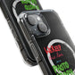 White Paw Print Magnetic Clear Impact Case
