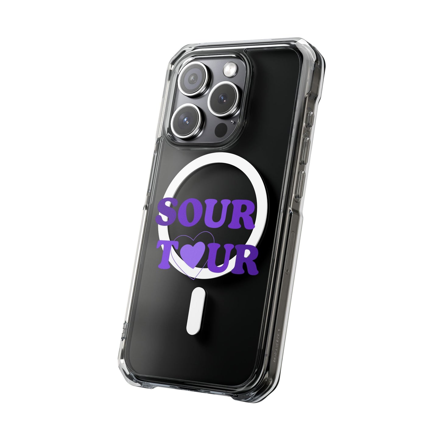 SOUR TOUR Heart Magnetic Clear Impact Case