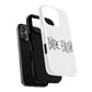 Twisted Ink Font Tough Magnetic Case