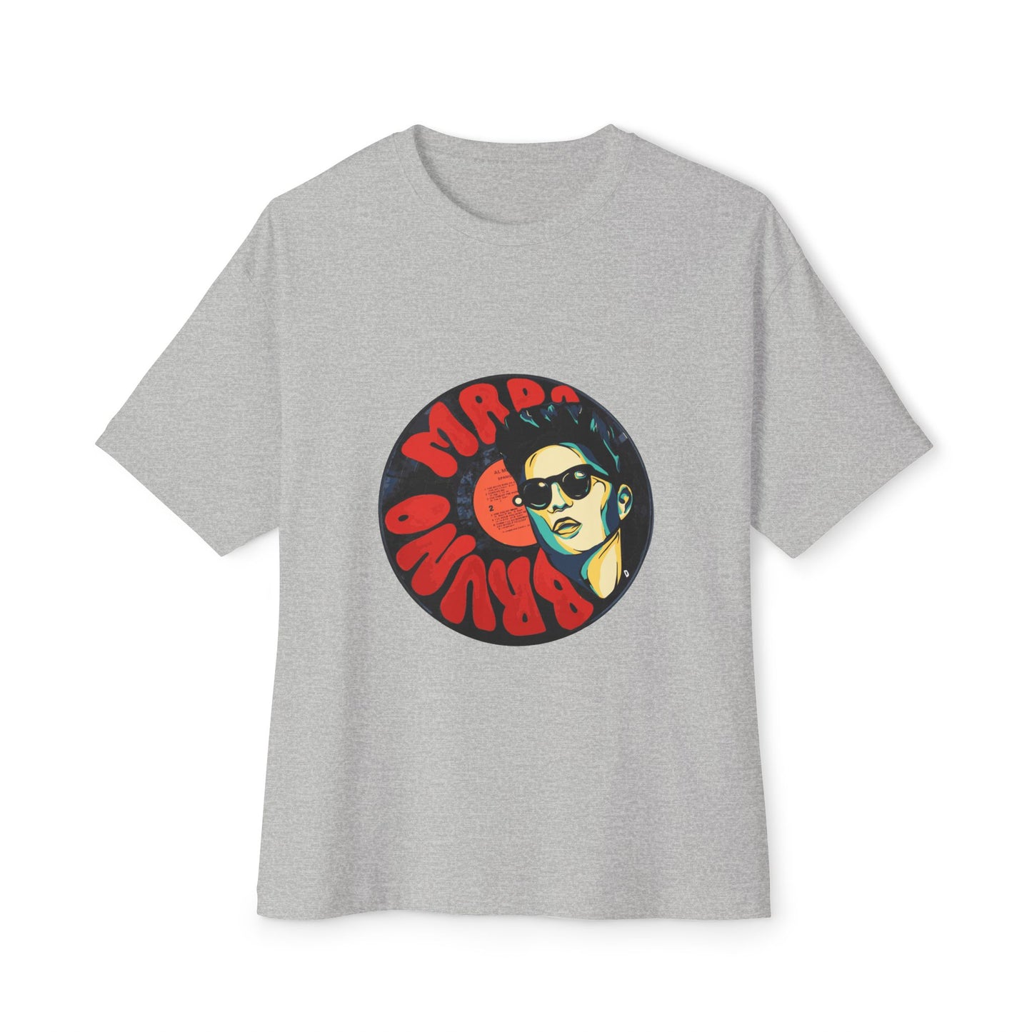 Groove Legend Record Unisex Oversized Boxy Tee