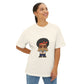 Afro Disco Mood Unisex Oversized Boxy Tee