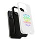 Vibrant Eye and Text Tough Magnetic Case