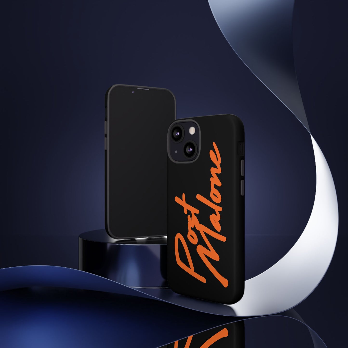 Tough iPhone Case (12–16 Pro Max) – Post Malone Name Design