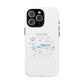 Neon Space Doodles Tough Magnetic Case