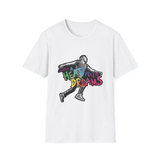 Unisex Softstyle T-Shirt Inspired by Coldplay A Head Full of Dreams Chris