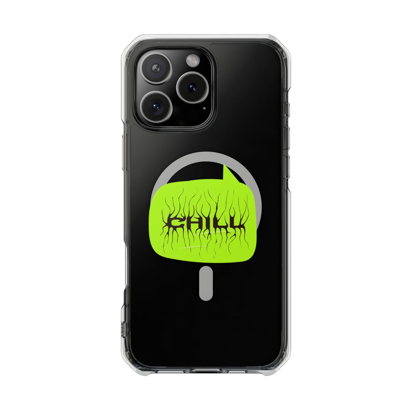 Chill Vibe Roots Magnetic clear Impact case