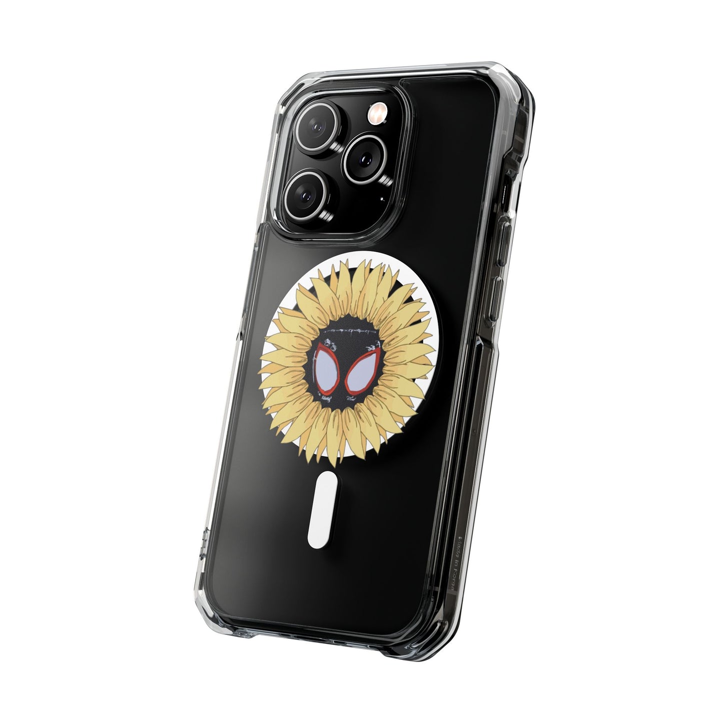 Sunflower Mask Illustration Magnetic Impact Case