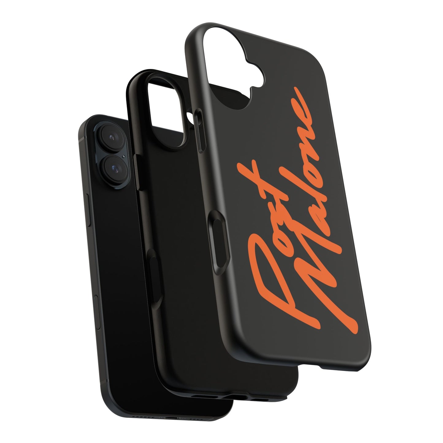 Tough iPhone Case (12–16 Pro Max) – Post Malone Name Design